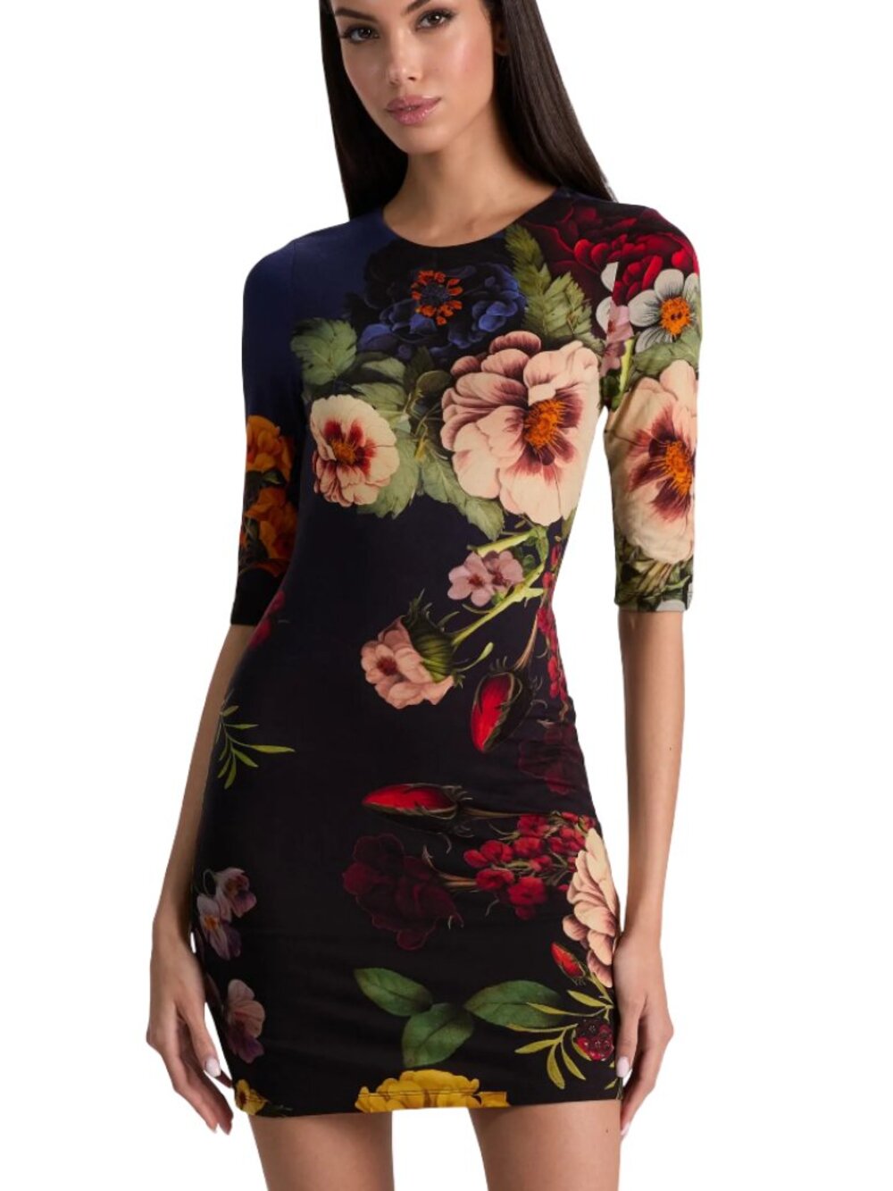 ALICE + OLIVIA Delora Long Sleeve Minidress